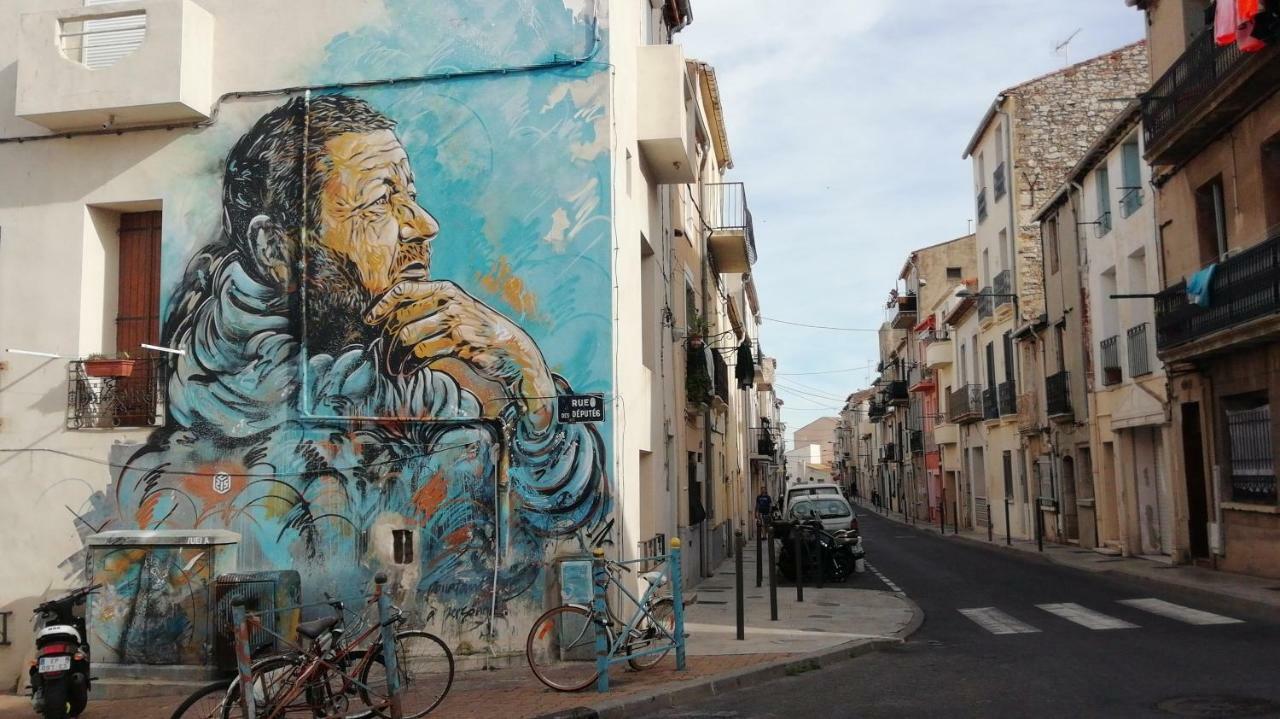 Le Pouffre, Maison De Pecheur Au Quartier Des Artistes, Clim, Wifi Sète Exteriör bild